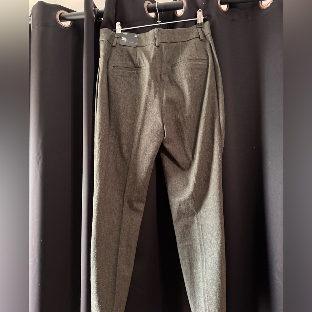 Express Editor Skinny High Rise Gray Women's Pants - Picture 2 of 4